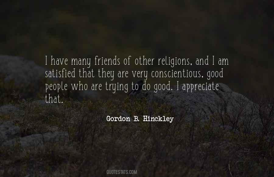 Gordon B. Hinckley Quotes #1326759