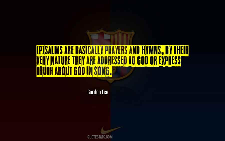 Gordon Fee Quotes #160077