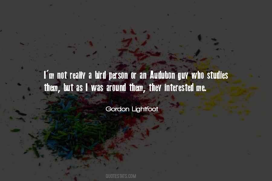 Gordon Lightfoot Quotes #1536399