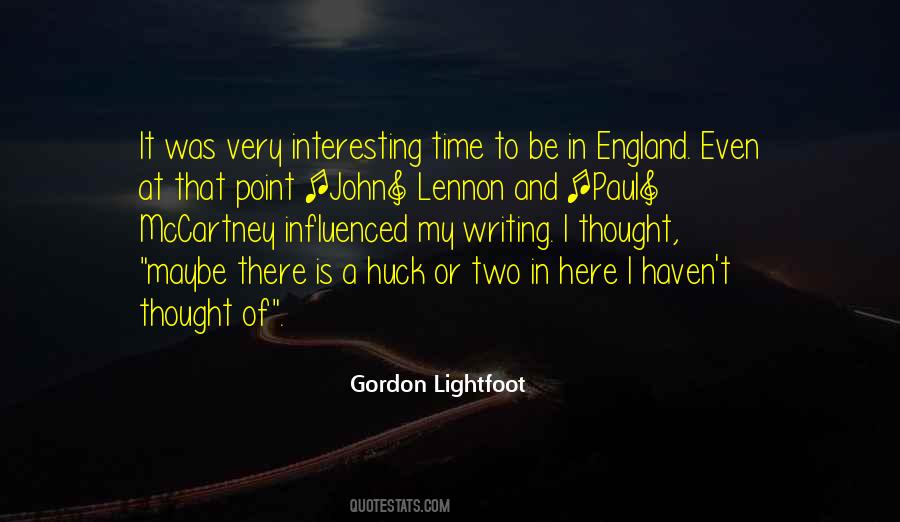 Gordon Lightfoot Quotes #1853148