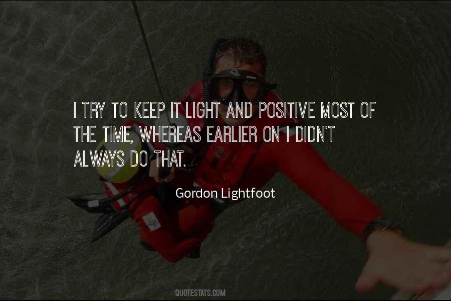 Gordon Lightfoot Quotes #709879