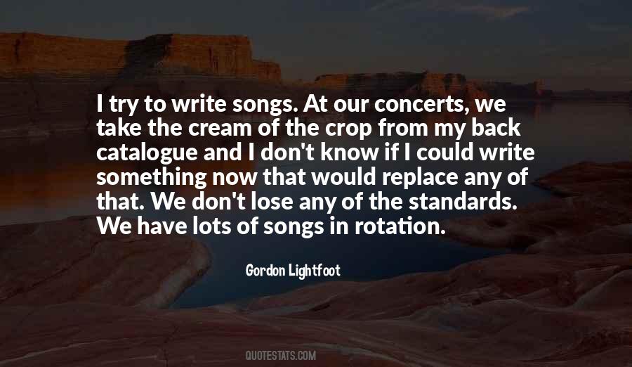 Gordon Lightfoot Quotes #959623