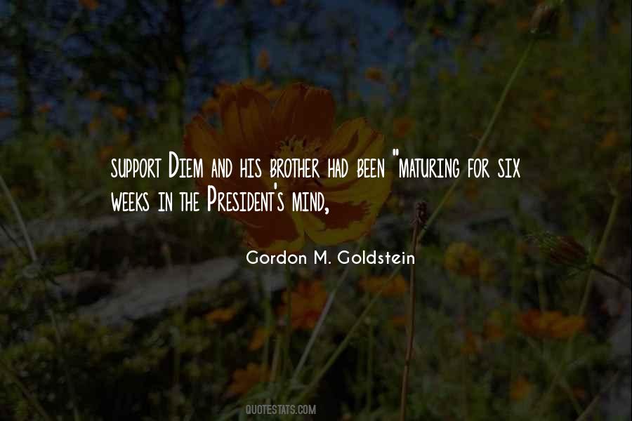 Gordon M. Goldstein Quotes #893896