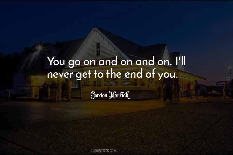 Gordon Merrick Quotes #1842528