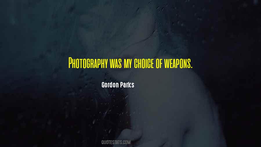 Gordon Parks Quotes #1469381