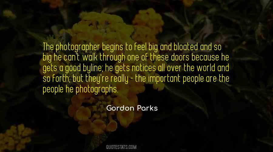 Gordon Parks Quotes #1829921