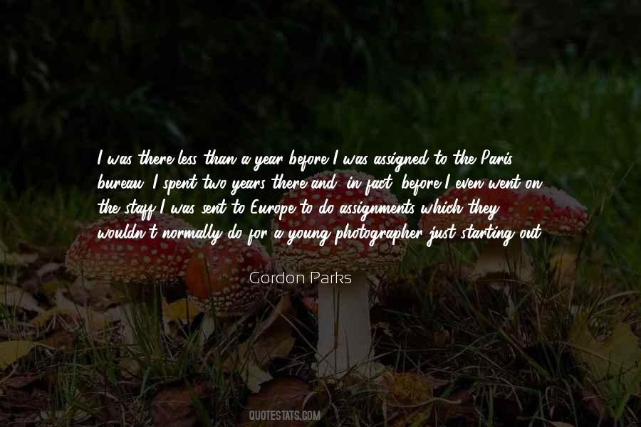 Gordon Parks Quotes #186164