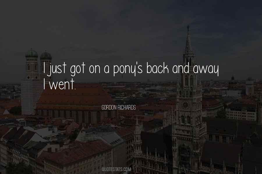 Gordon Richards Quotes #668476 Gordon Richards Quotes #668476