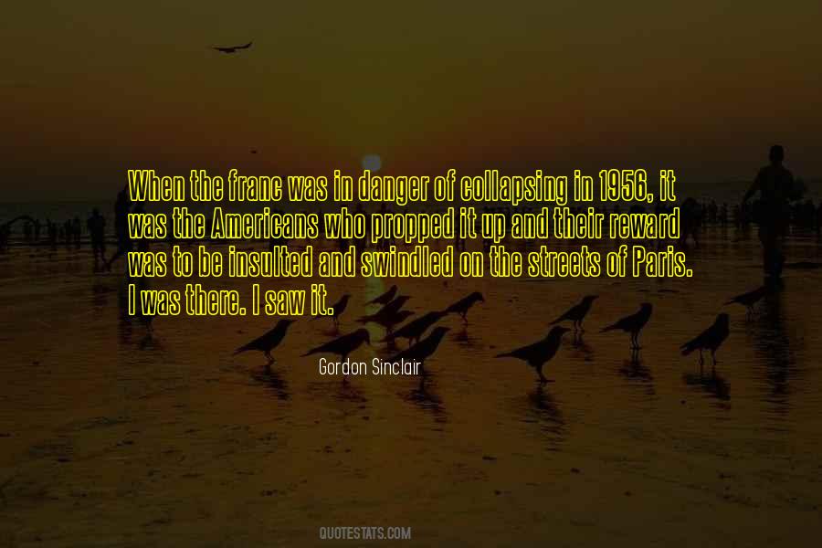Gordon Sinclair Quotes #355407