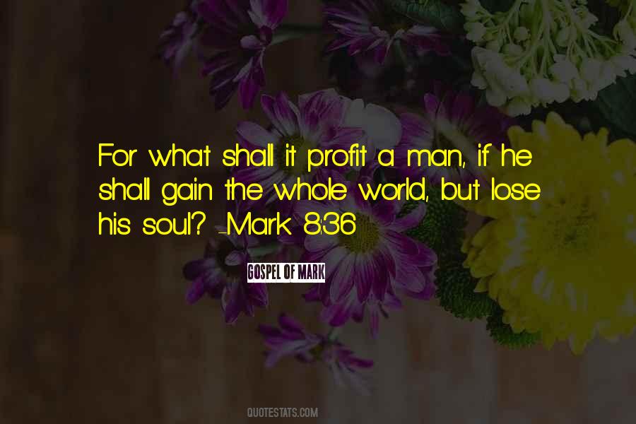 Gospel Of Mark Quotes #936349