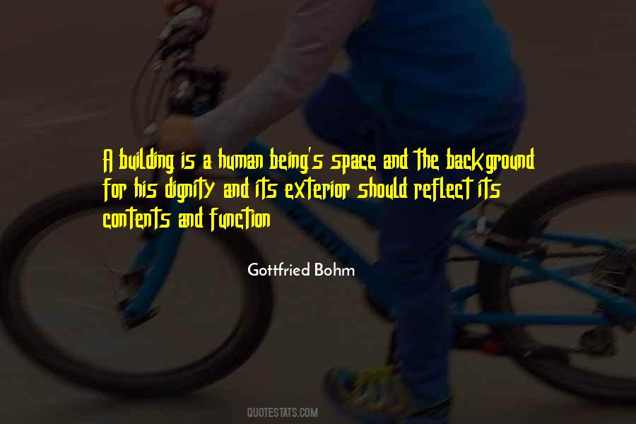 Gottfried Bohm Quotes #452357