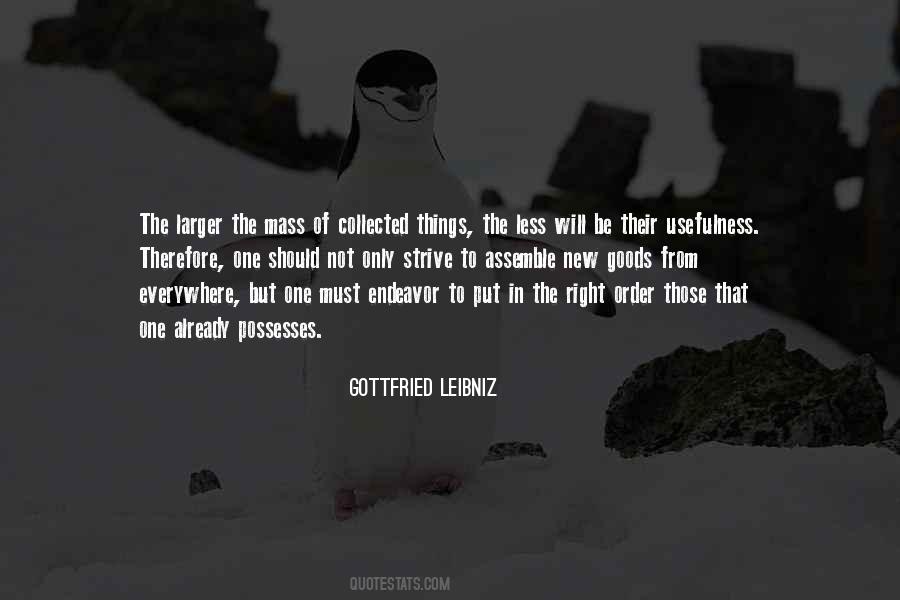 Gottfried Leibniz Quotes #106347