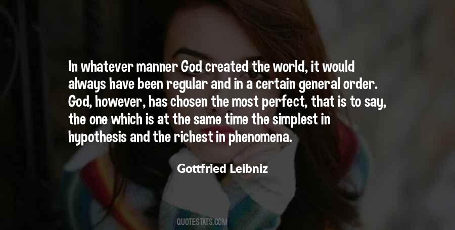 Gottfried Leibniz Quotes #1181215