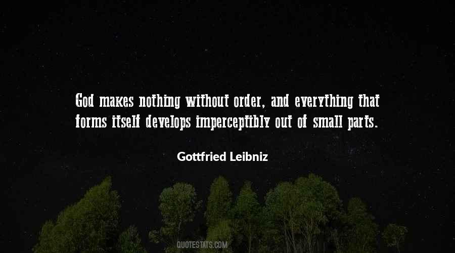 Gottfried Leibniz Quotes #1325015