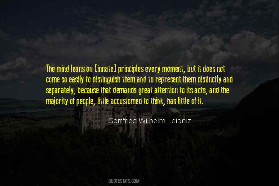 Gottfried Wilhelm Leibniz Quotes #1138477