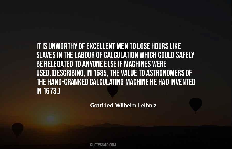 Gottfried Wilhelm Leibniz Quotes #883322