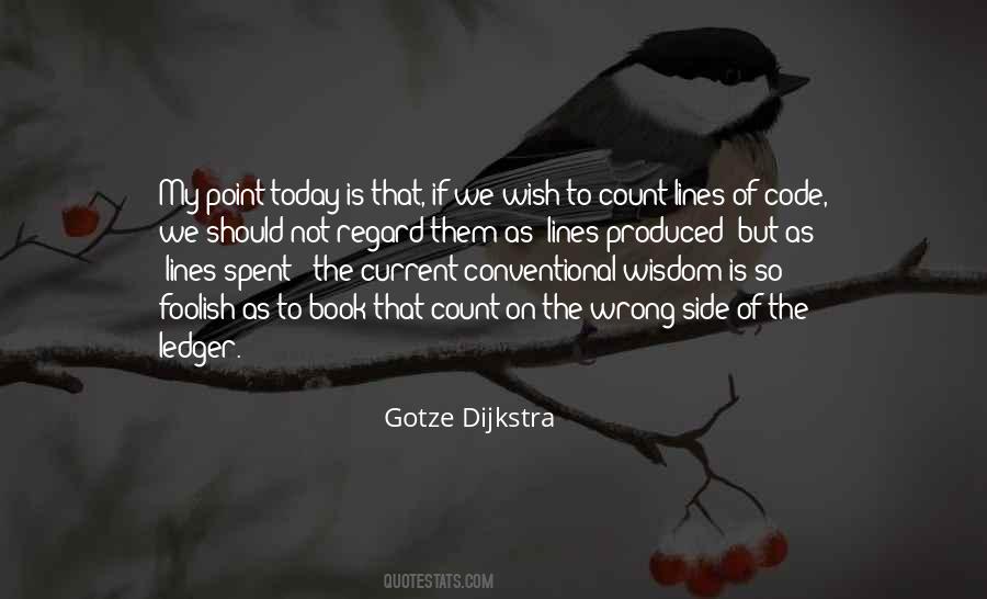 Gotze Dijkstra Quotes #1417180