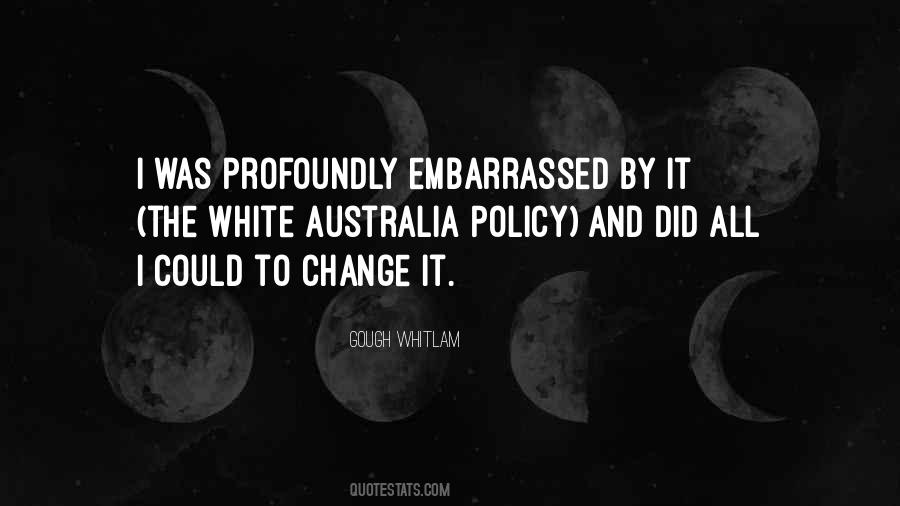 Gough Whitlam Quotes #270175