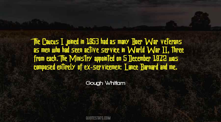 Gough Whitlam Quotes #394988