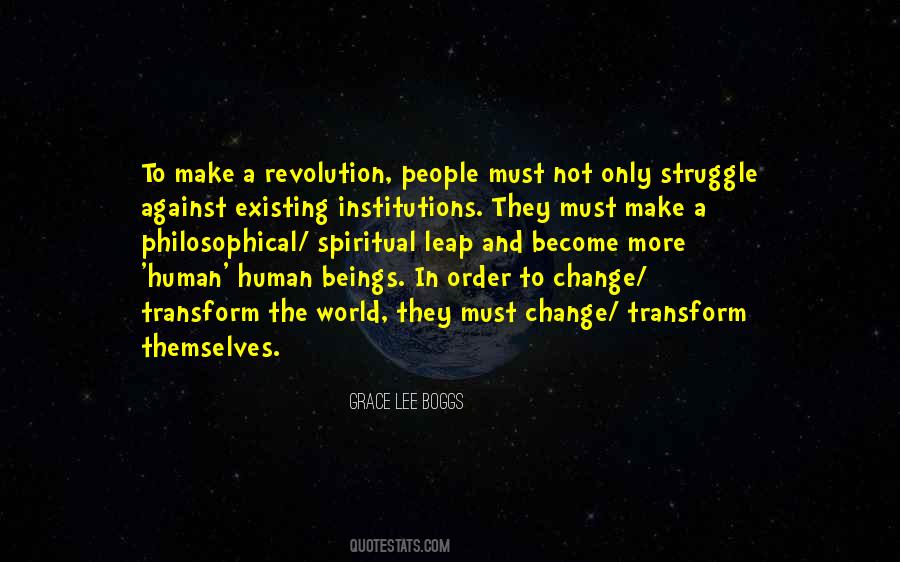 Grace Lee Boggs Quotes #1713668