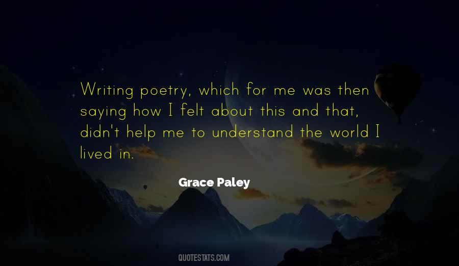 Grace Paley Quotes #1540712