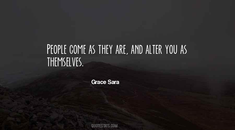 Grace Sara Quotes #517459