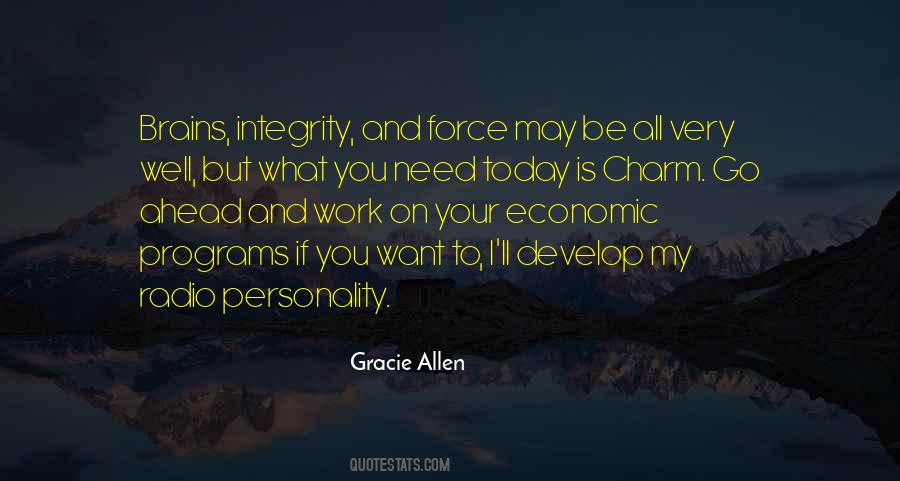 Gracie Allen Quotes #803410