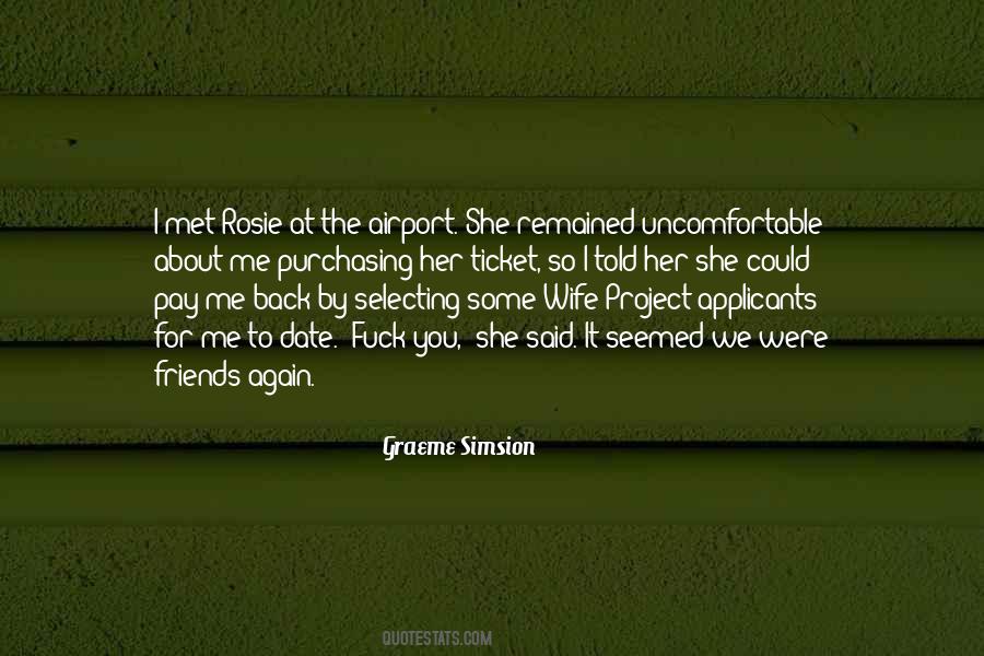 Graeme Simsion Quotes #434991