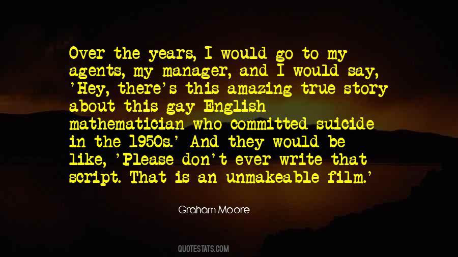 Graham Moore Quotes #1156970