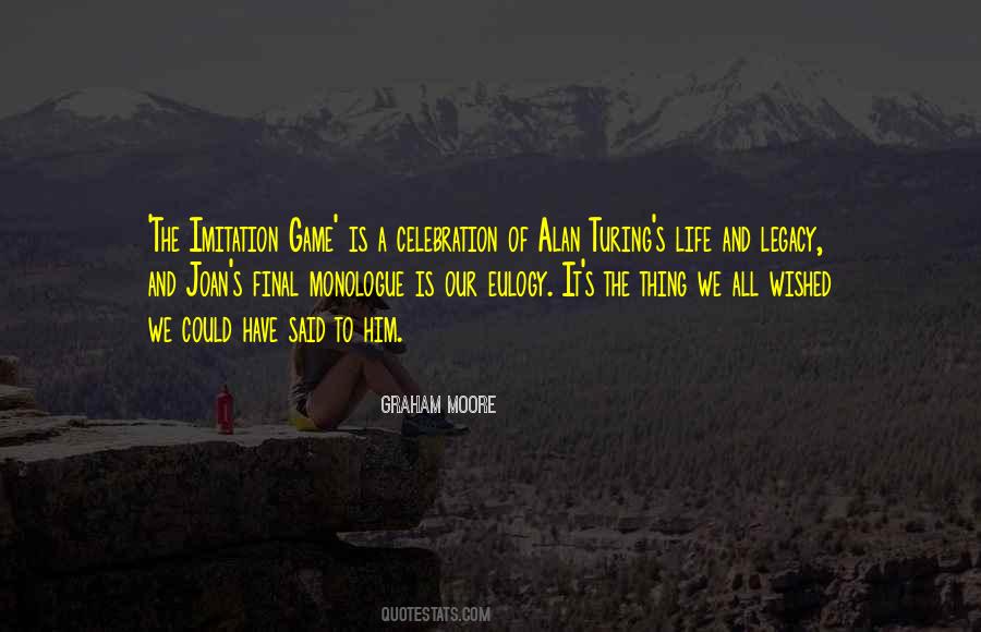 Graham Moore Quotes #359360