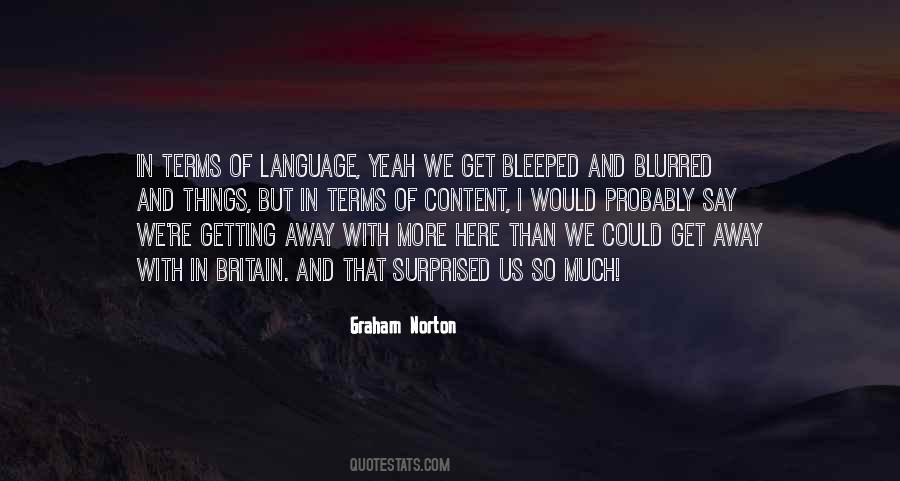 Graham Norton Quotes #484148