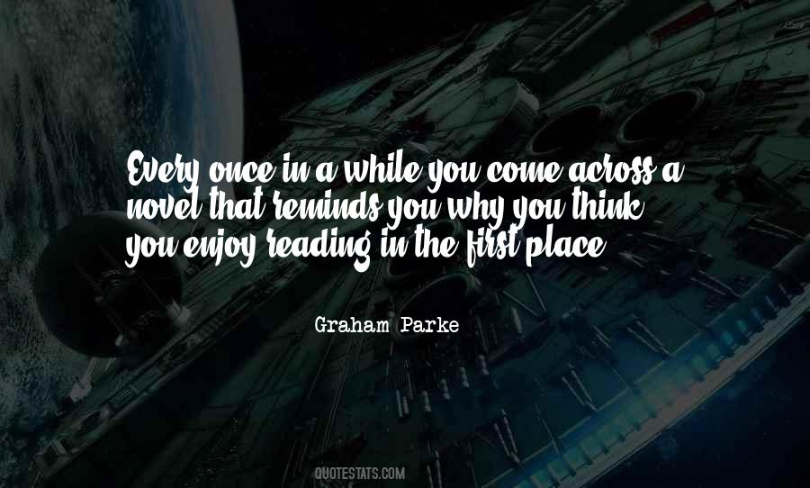 Graham Parke Quotes #1526025