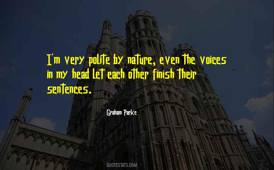 Graham Parke Quotes #837432