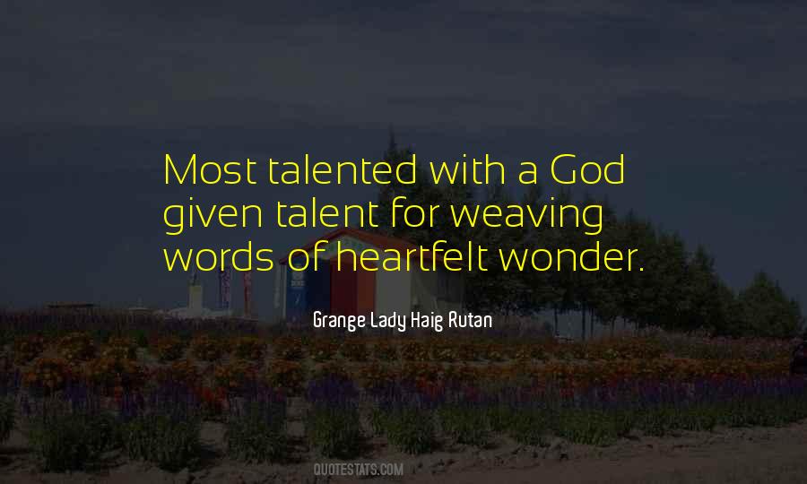 Grange Lady Haig Rutan Quotes #350242 Grange Lady Haig Rutan Quotes #350242