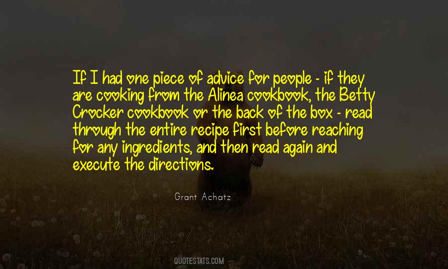 Grant Achatz Quotes #236024