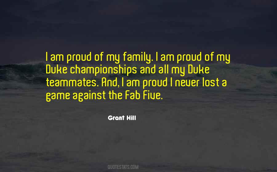 Grant Hill Quotes #1466935