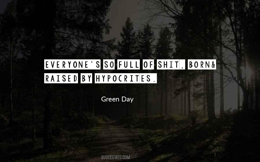 Green Day Quotes #32827