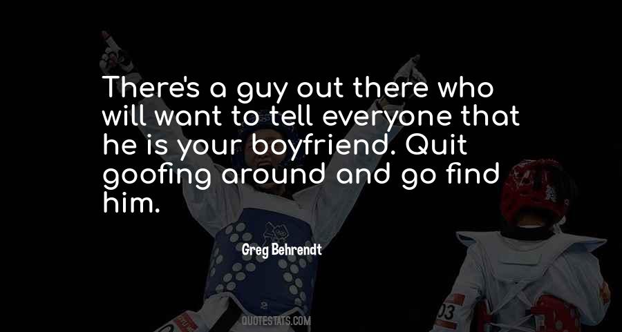 Greg Behrendt Quotes #669444