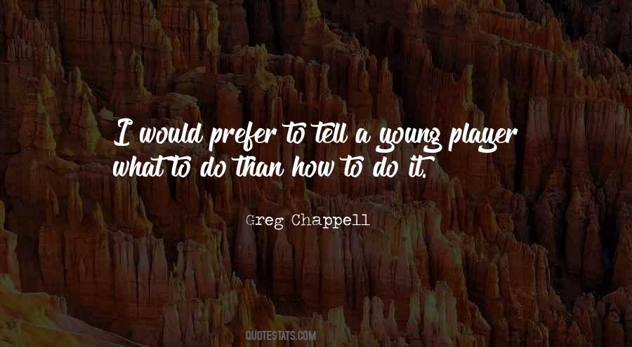 Greg Chappell Quotes #603492
