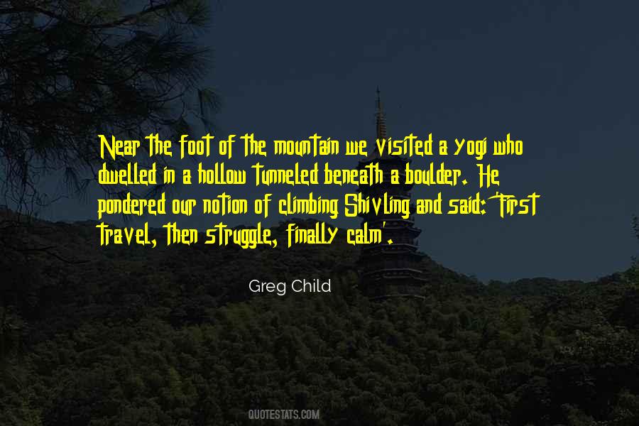 Greg Child Quotes #1134026