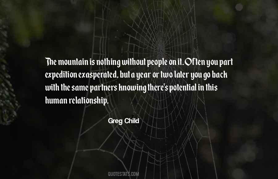 Greg Child Quotes #245447