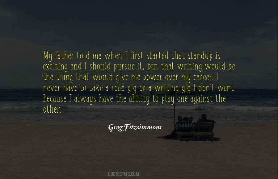Greg Fitzsimmons Quotes #122543