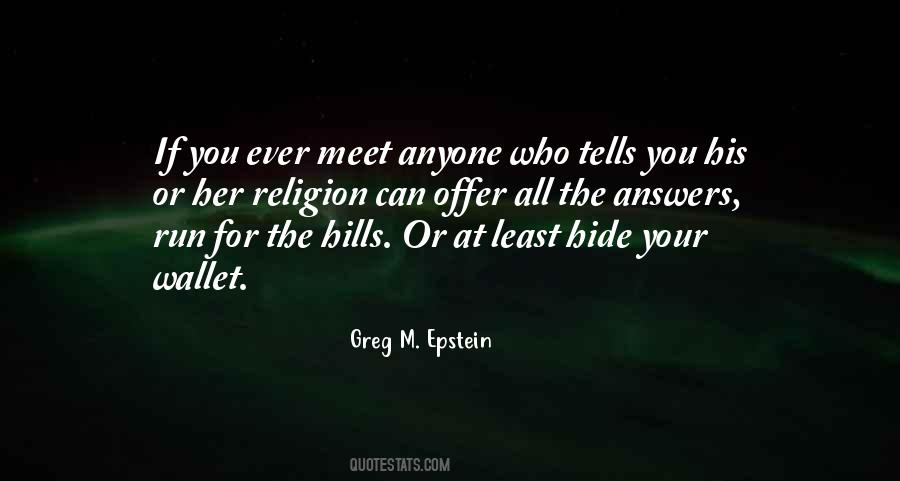 Greg M. Epstein Quotes #101042