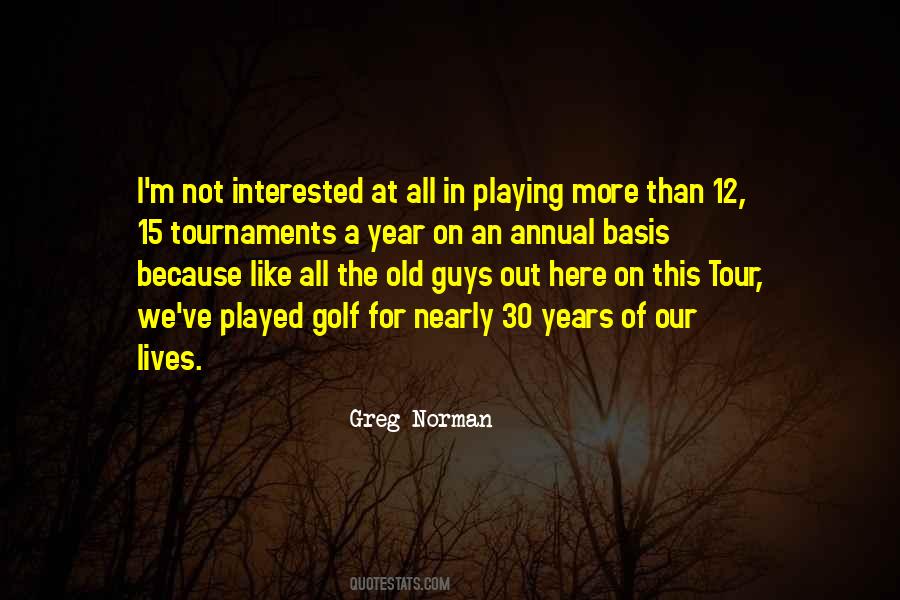 Greg Norman Quotes #7057