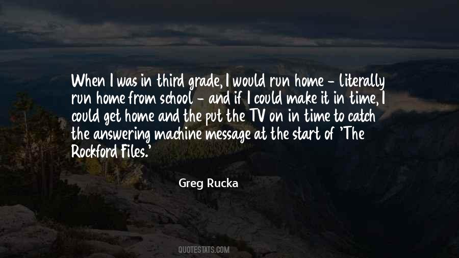 Greg Rucka Quotes #536974