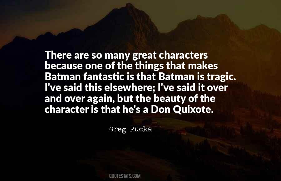 Greg Rucka Quotes #883496