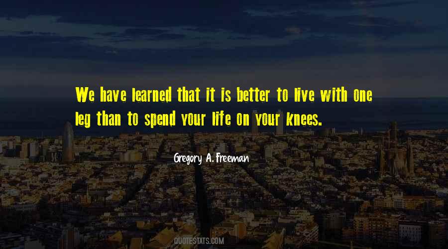 Gregory A. Freeman Quotes #1636982