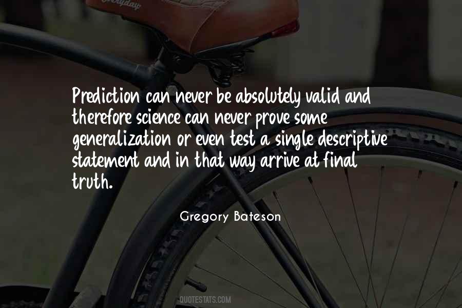 Gregory Bateson Quotes #1204272