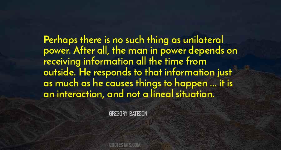 Gregory Bateson Quotes #1497827