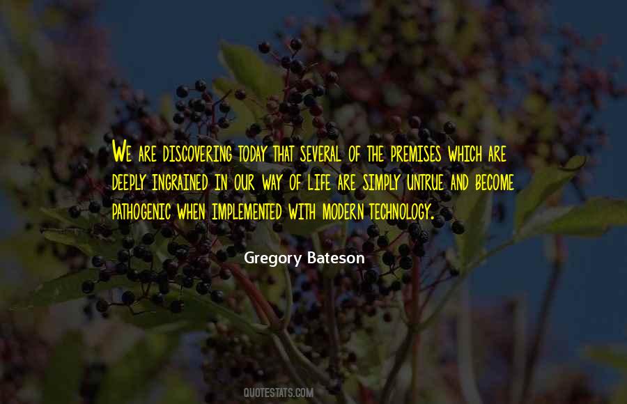 Gregory Bateson Quotes #189243